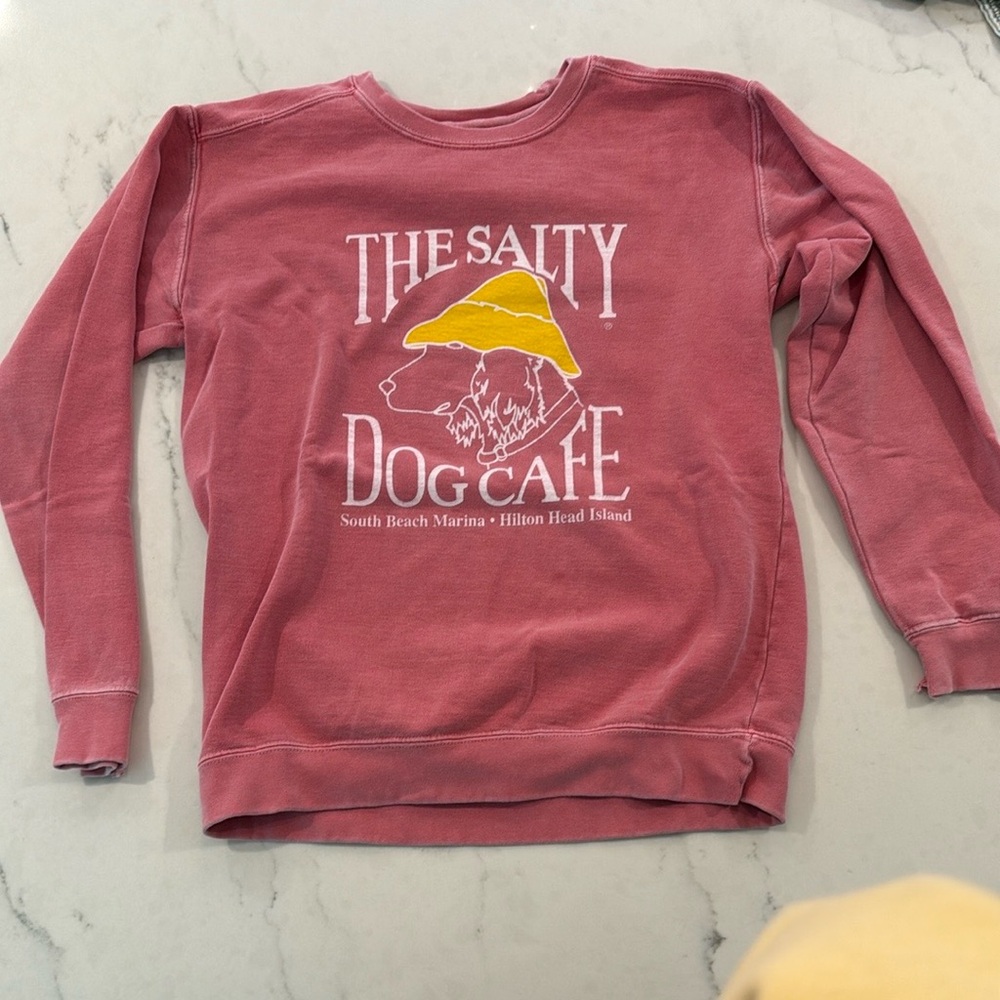 Salty Dog Cafe sweatshirt sz S